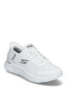 Skechers Mens Go Walk Flex - Hands Up - Slip-Ins Vit