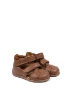 Pom Pom Starters™ Two Velcro Sandal Brun