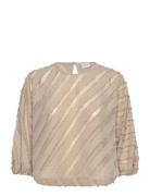 Dante6 Dante6-Giana Balloon Sleeve Top Beige