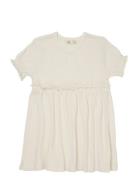 Copenhagen Colors Summer Pointelle Dress Beige