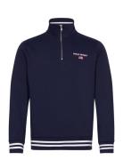 Polo Ralph Lauren Polo Sport Fleece Quarter-Zip Sweatshirt Marinblå